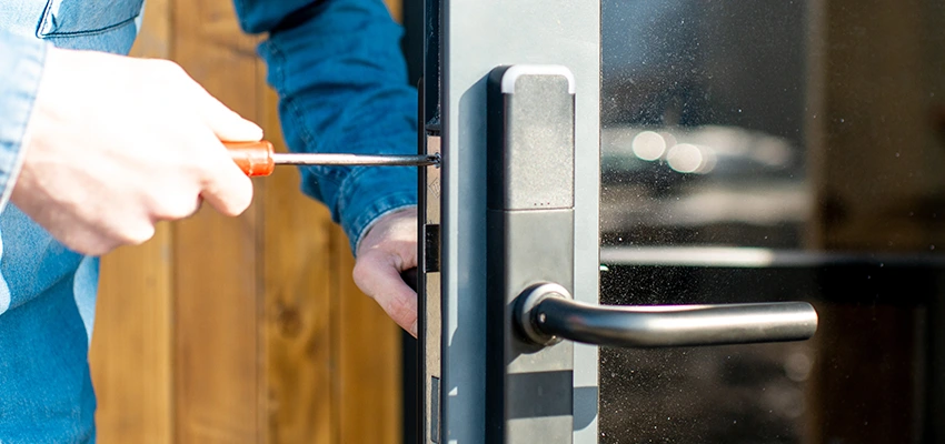 Aluminium Door Lock Replacement in Coconut Creek, Florida